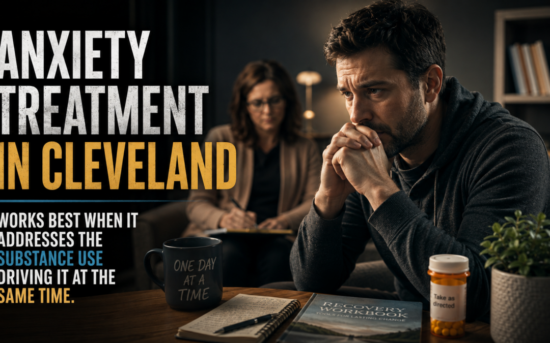 Anxiety Treatment in Cleveland Works Best When It Addresses the Substance Use Driving It at the Same Time