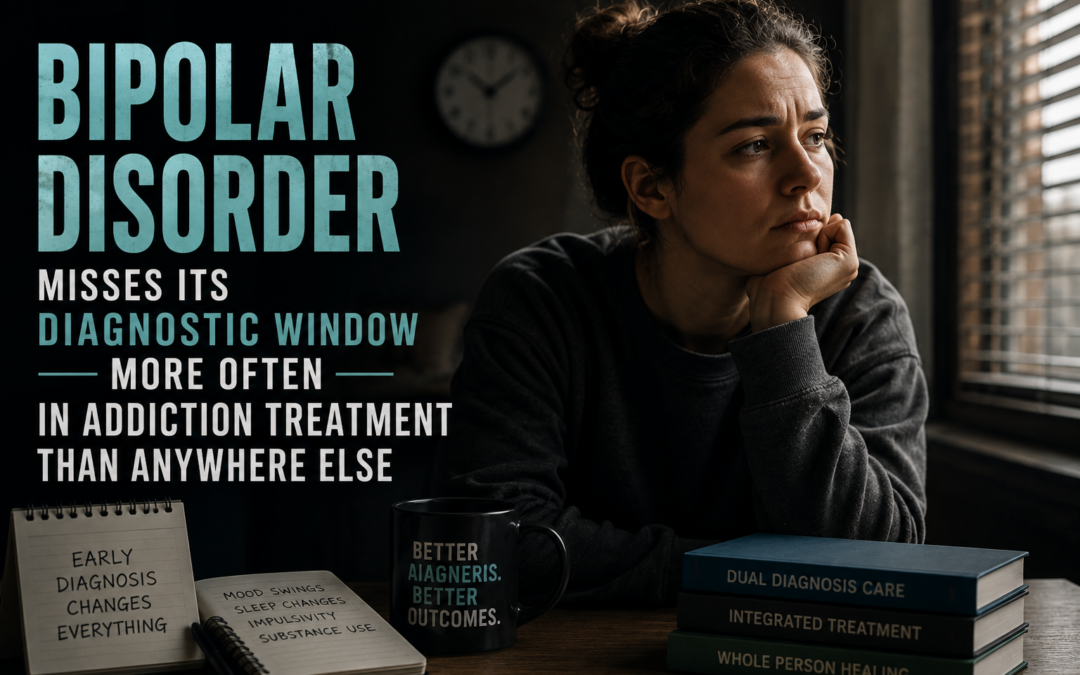 Bipolar Disorder Misses Its Diagnostic Window More Often in Addiction Treatment Than Anywhere Else