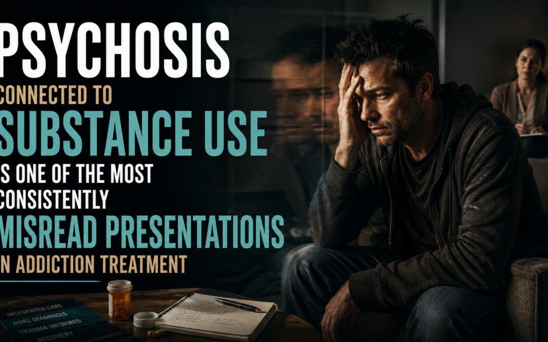 Psychosis Connected to Substance Use Is One of the Most Consistently Misread Presentations in Addiction Treatment