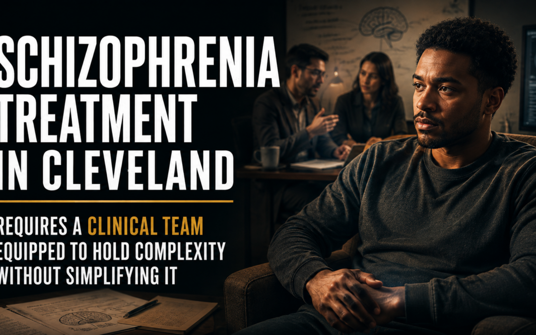 Schizophrenia Treatment in Cleveland Requires a Clinical Team Equipped to Hold Complexity Without Simplifying It