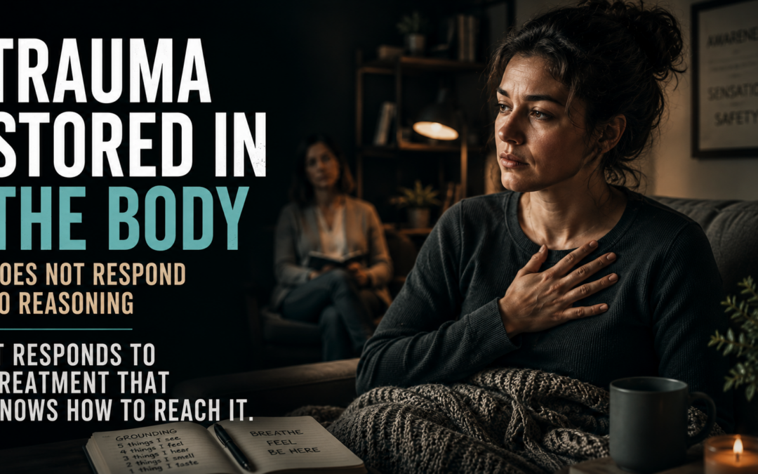 Trauma Stored in the Body Does Not Respond to Reasoning. It Responds to Treatment That Knows How to Reach It