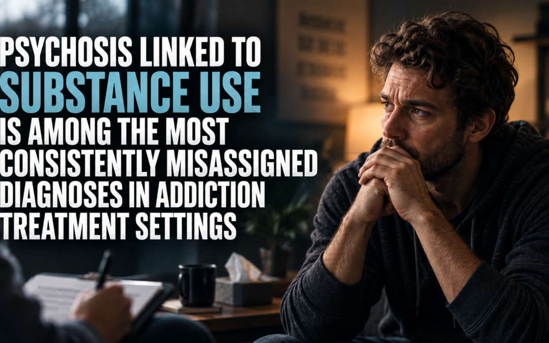 Psychosis Linked to Substance Use Is Among the Most Consistently Misassigned Diagnoses in Addiction Treatment Settings