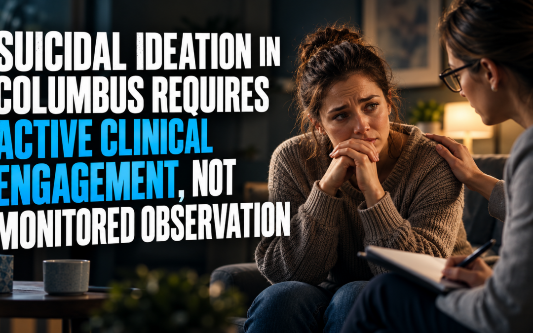 Suicidal Ideation in Columbus Requires Active Clinical Engagement, Not Monitored Observation