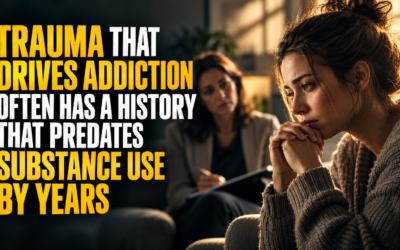 Trauma That Drives Addiction Often Has a History That Predates Substance Use by Years